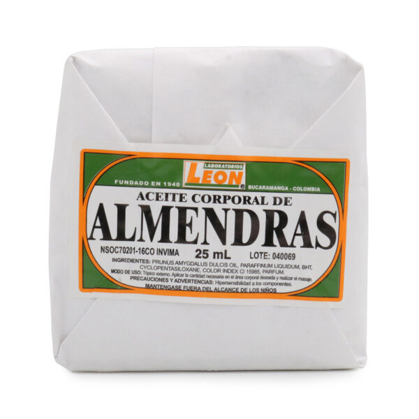 Aceite Almendras 1 Onza 12 Unidades Leon