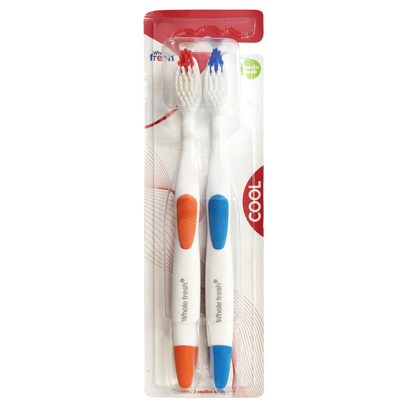 Cepillo Dental Whole Fresh Cool Medio 2 x 1 Icom