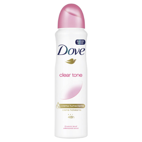 Desodorante Dove Spray Clear Tone 150 Ml Mujer