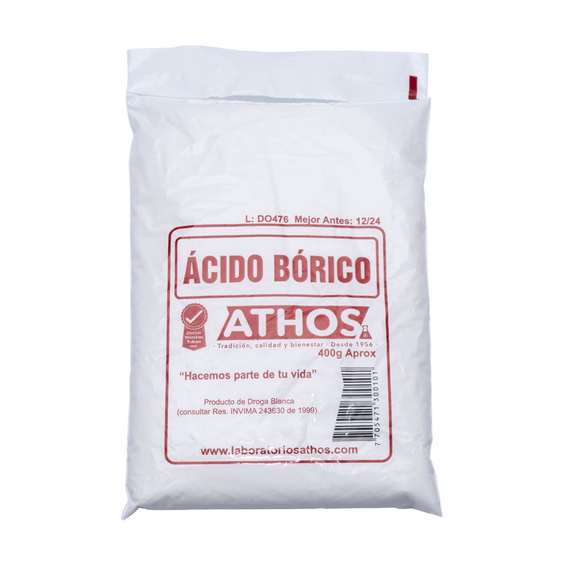 Acido Borico 400 Gr Athos