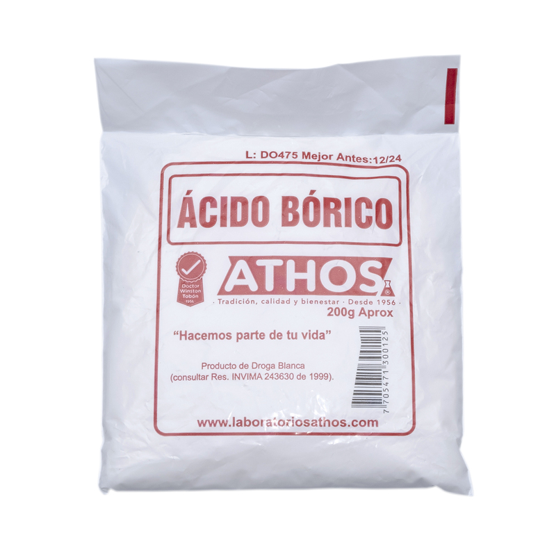 Acido Borico 200 Gr Athos