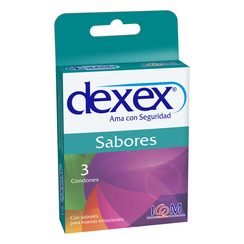 Preservativo Dexex Sabores 3 Unidades Icom