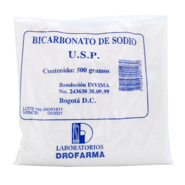 Bicarbonato De Sodio 500 Gr Drofarma