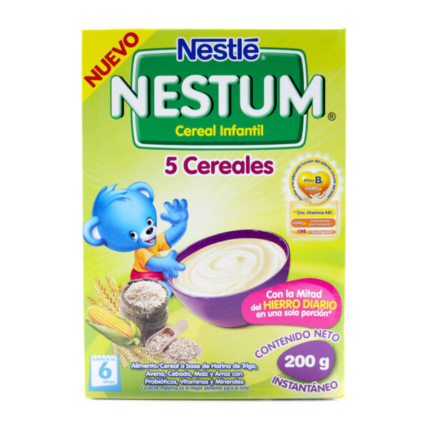 Nestle Nestum Bl 200 Gr 5 Cereales