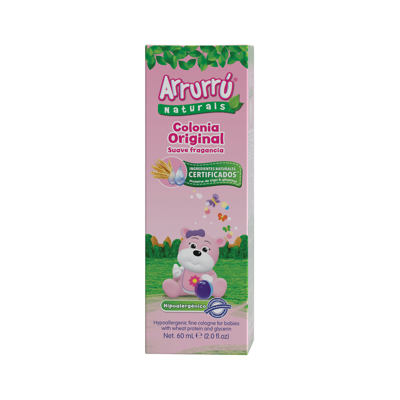 Colonia Arrurru Naturals Rosada 60 Ml