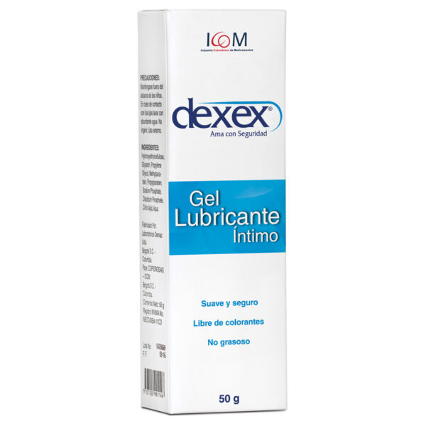 Gel Lubricante Intimo Dexex 50 Gr Icom