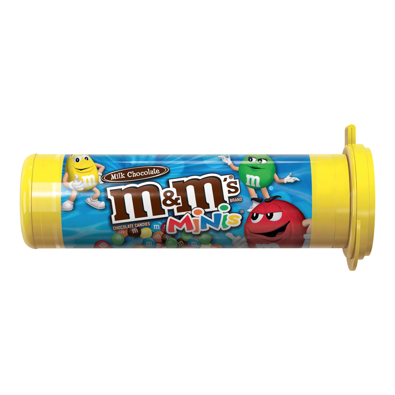 Chocolate M Y M Milk Minis Tubes 30 Gr