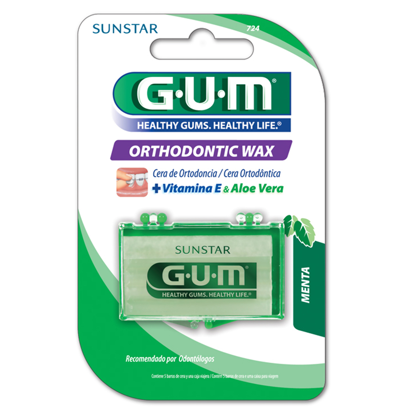 Cera De Ortodoncia Aloe Gum 5 Barras