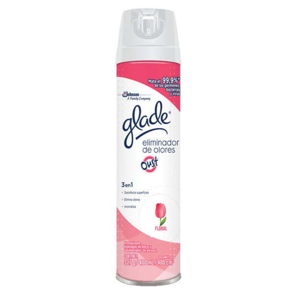Eliminador Olor Glade Oust Floral 400 Ml