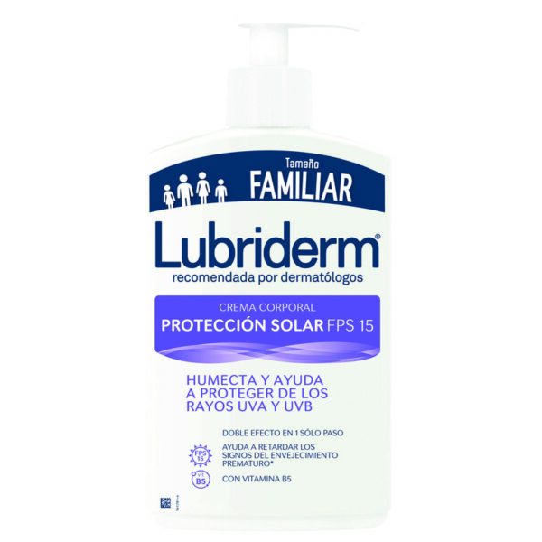 Lubriderm Locion Uv 15 Con Valvula 750 Ml