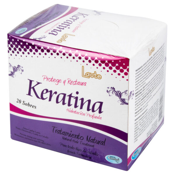 Keratina Sobres 35 Ml Display 20 Unidades