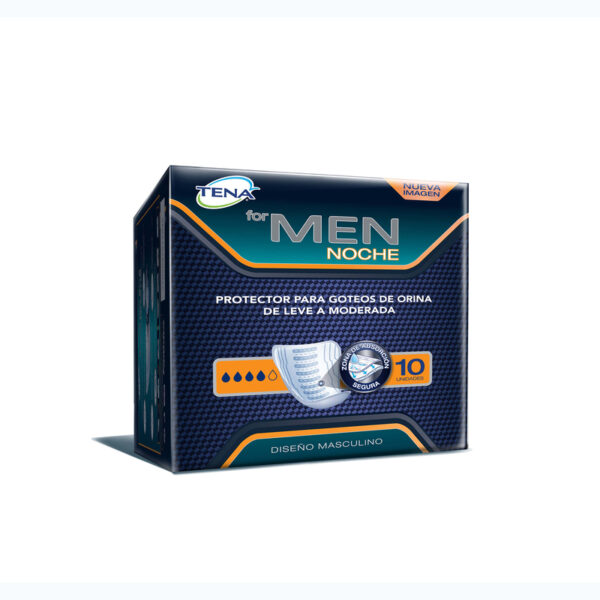 Pañal Tena For Men Noche 10 Unidades Protectores