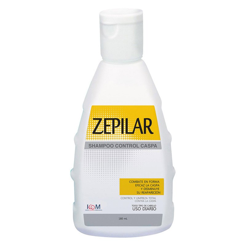 CHAMPU CONTROL CASPA ZEPILAR 180 ML