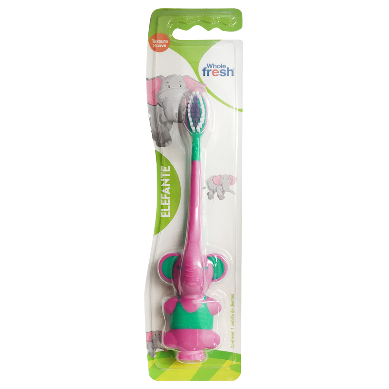 Cepillo Dental Whole Fresh Elefante Chupa Icom