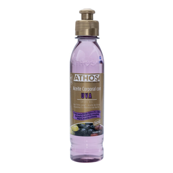 Aceite Corporal Athos Uva 250 Ml