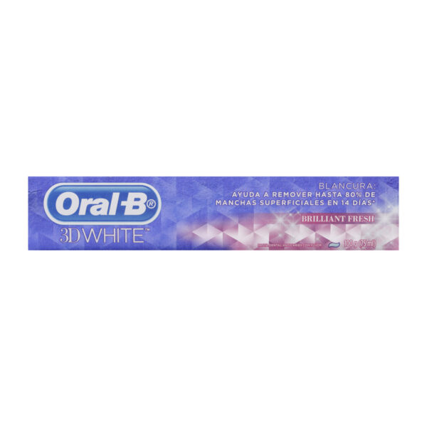 Crema Dental Oral B 3d White 75 Ml