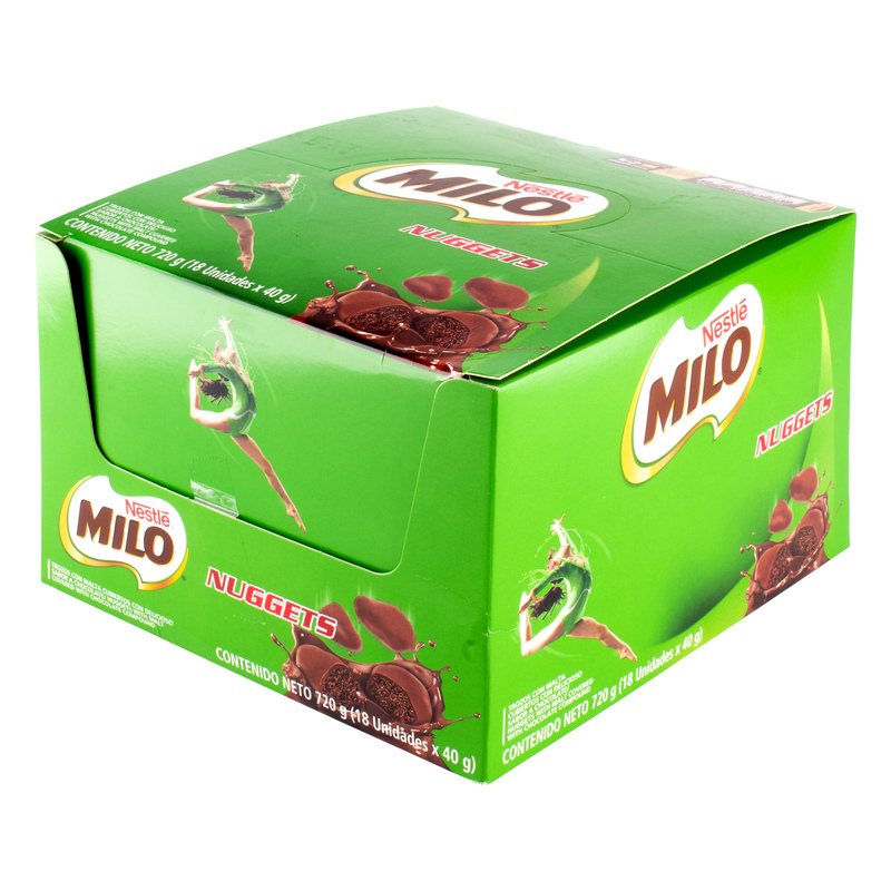 Milo Nuggets 18 Sobres 40 Gr