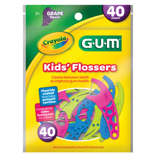 Gum Flosser Crayolo 40 Unidades