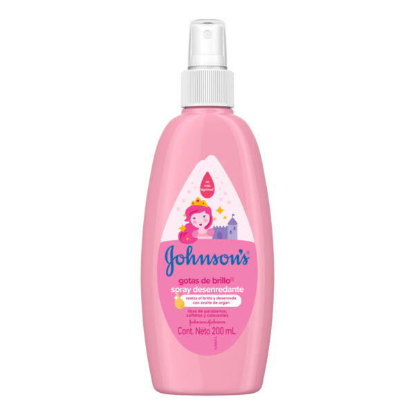 Spray Johnson y Johnson Baby Gotas De Brillo 200 Ml