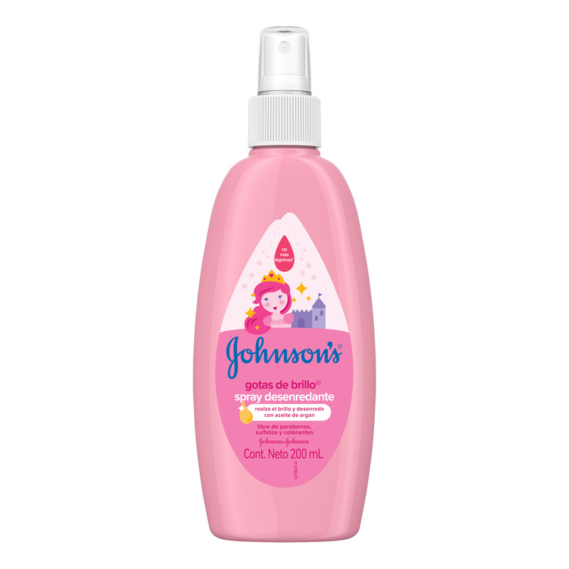 Spray Johnson y Johnson Baby Gotas De Brillo 200 Ml