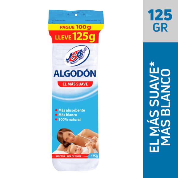 Algodon Zig Zag Jgb Pague 100 Lleve 125