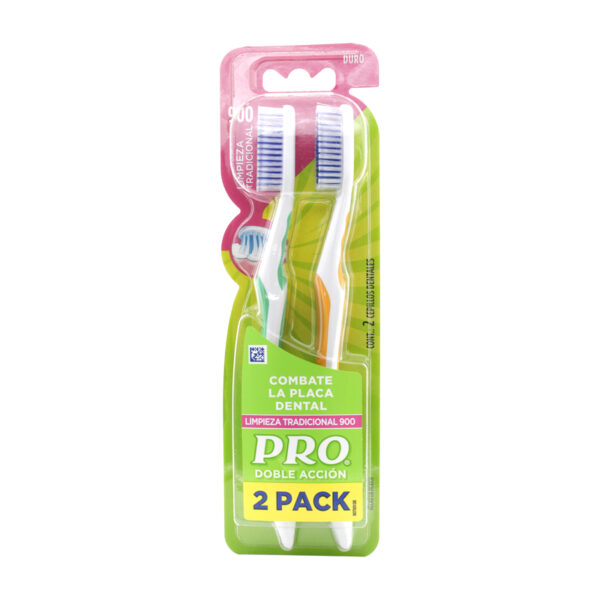 Cepillo Pro 900 Adultos Doble Accion 2 x 1
