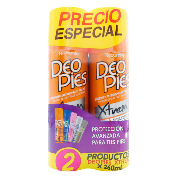 Desodorante Deopies Xtrem Spray Duo 260 Ml Precio Especial