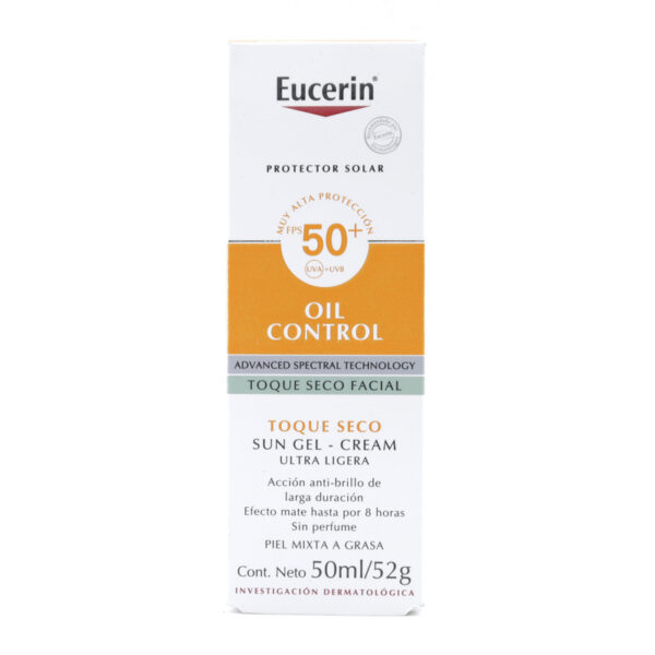 Eucerin Sun Face Oil Control Filtro Protector Solar 50 50 Ml