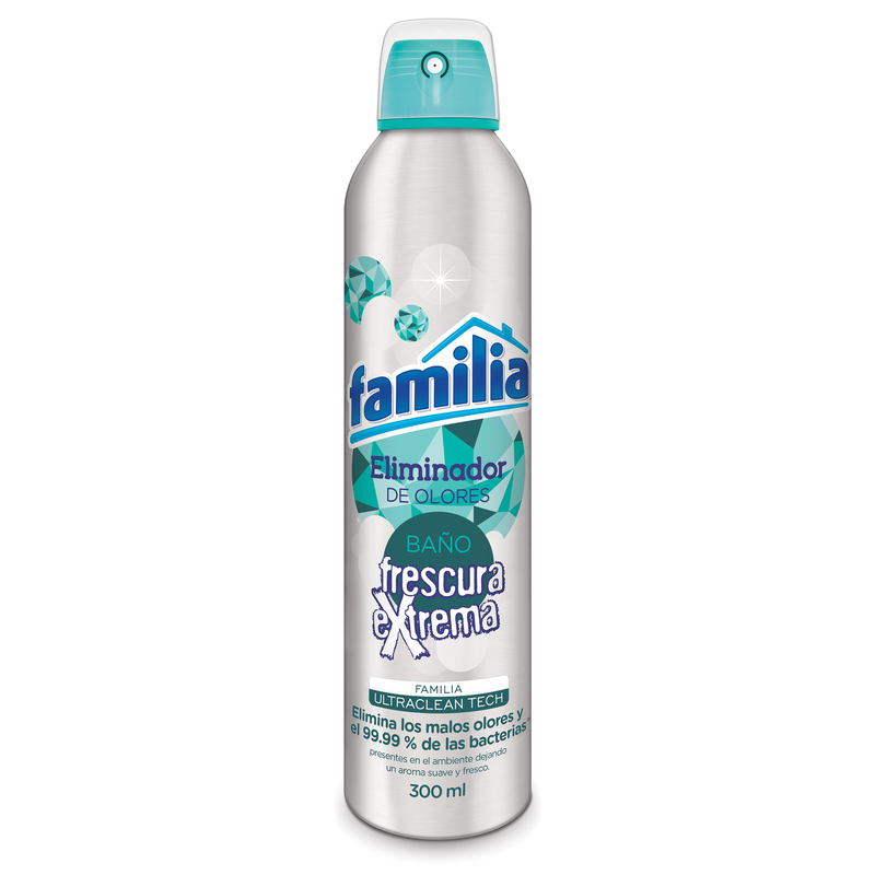 Eliminador De Olores Familia Frescura Extrema 300 Ml