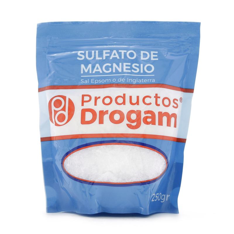 Sulfato De Magnesia 250 Gr Drogam