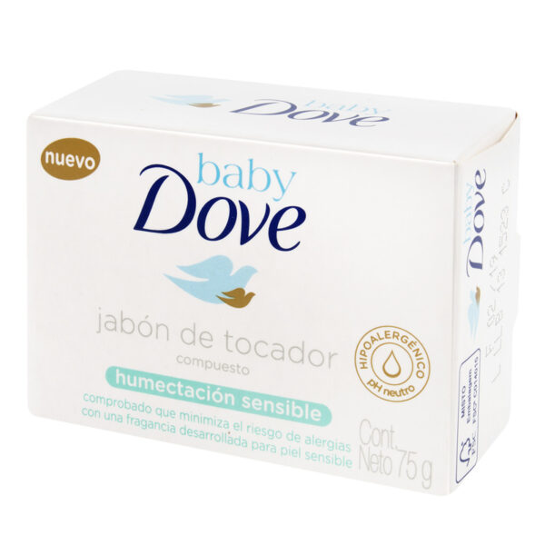Jabon Dove Baby Humectacion Sensible 75 Gr