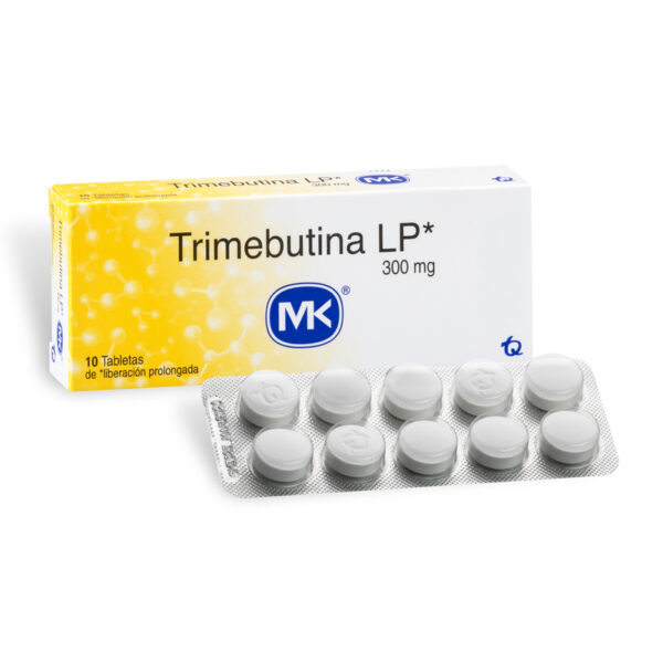 Trimebutina Lp 300 Mg 10 Tabletas Mk