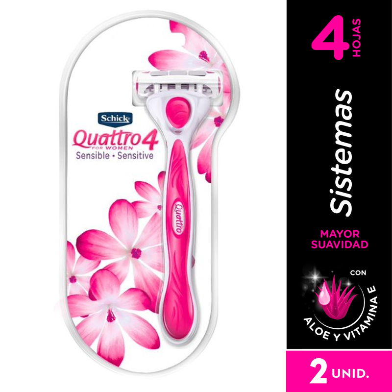 Maquina Schick 4 Quattro Women