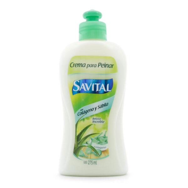 Crema Para Peinar Savital Colageno 275 Ml