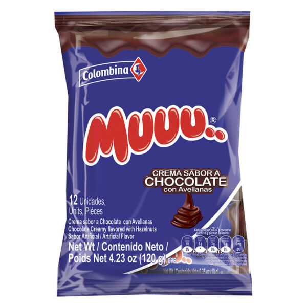 Crema Muuu Chocolate 12 Und