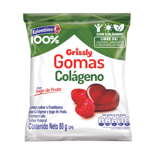 Gomas Grissly Colageno 72 Gr