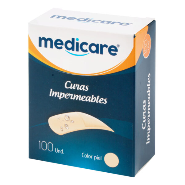 Curas Medicare Color Piel 100 Unidades