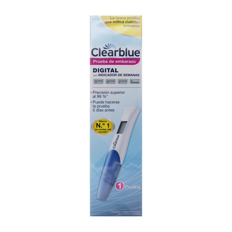 Prueba De Embarazo Clearblue Digital