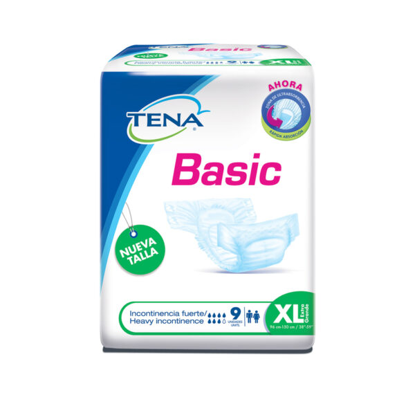 Pañal Tena Slip Clasico Extra Grande XL 9 Unidades