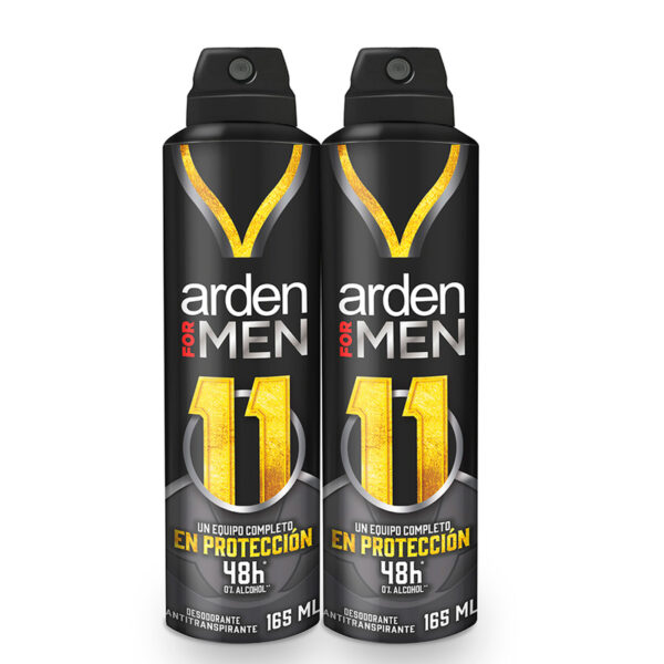 2 Desodorante Arden For Men Once Spray 165 Ml