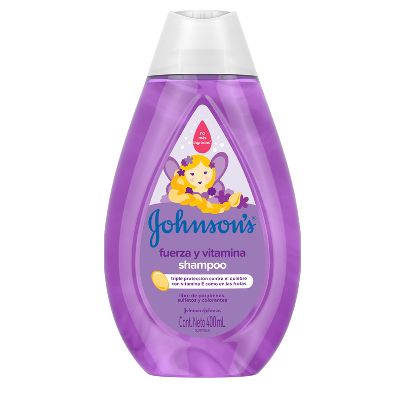 Champu Johnson y Johnson Baby Fuerza y Vitamina E 400 Ml