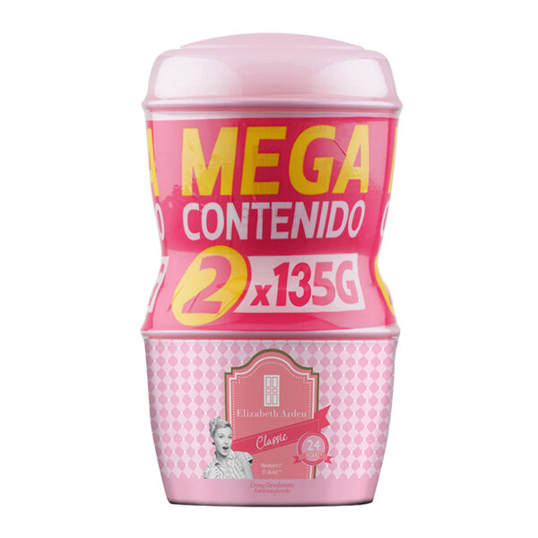 2 Desodorante Elizabeth Arden Classic Crema 135 Gr