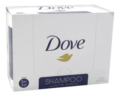 Champu Dove Anti caida 2 en 1 Hidrata y Suaviza 15 Ml 20 Sobres