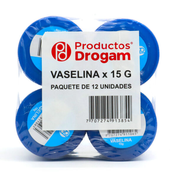 Vaselina Drogam 15 Gr 12 Unidades