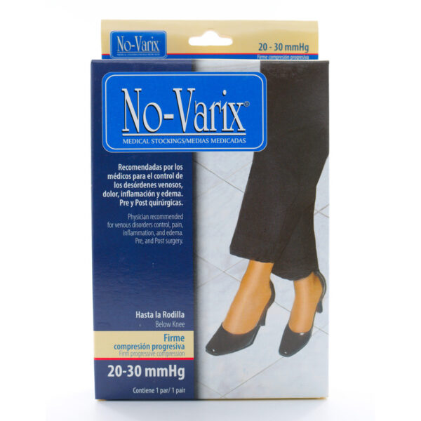 Media Unisex Novarix 20-30mmhn Beige Talla L