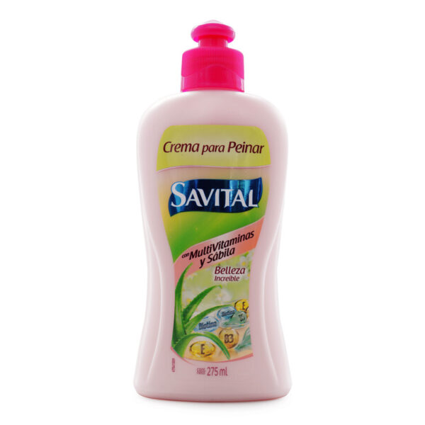 Crema Para Peinar Savital Multivitaminas 275 Ml