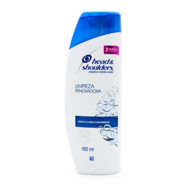 Champu Head Shoulders Limpieza Renovadora 180 Ml