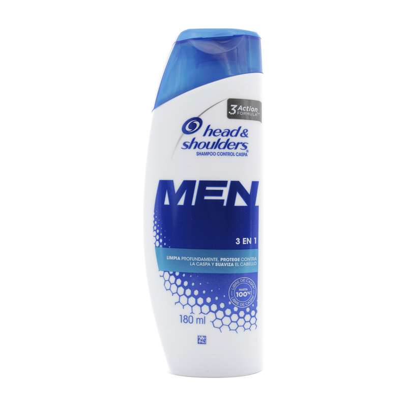 Champu Head Shoulders Men 3 En 1 180 Ml