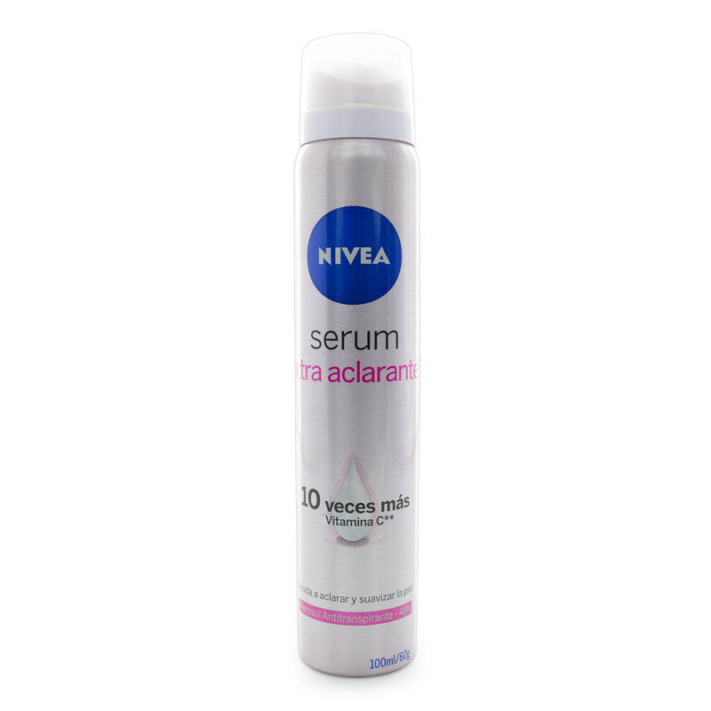 Desodorante Nivea Spray Serum Extra Aclarado 100ml Mujer