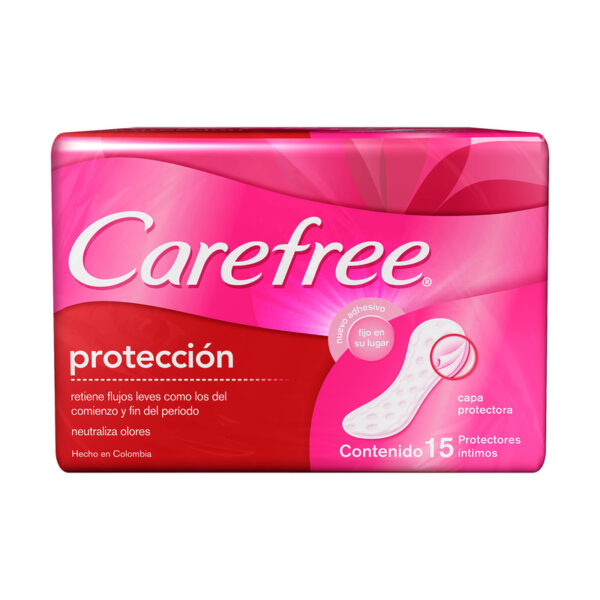 Protectores Carefree Regular 15 Unidades